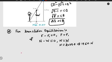 Example 6.9 | Class 11 Physics Chapter 6 | Rotational Motion | NCERT Solution | Sadhana Classes