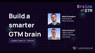 Brains of GTM: Why ABM should optimize for meetings, not just warm accounts (Datadog strategy)