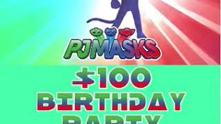 $100 COSTUME CHARACTER BIRTHDAY PARTY IN MEMPHIS