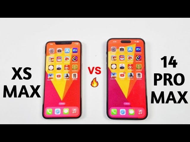 iPhone 14 Pro Max Vs Xs Max in 2023 - speed Test!! iOS 16.6.1