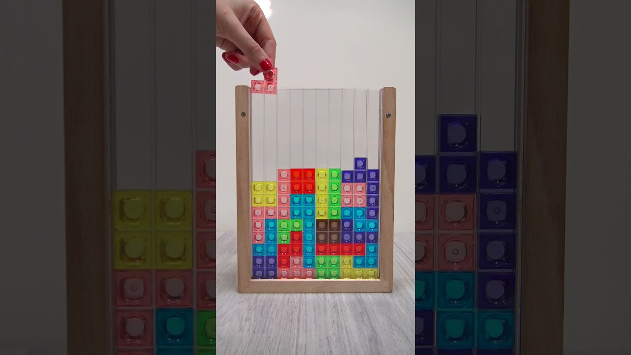 🕹️ Play Gem Block Game: Free Online Tetris-Inspired Line Building Spatial  Puzzle Video Game for Kids & Adults