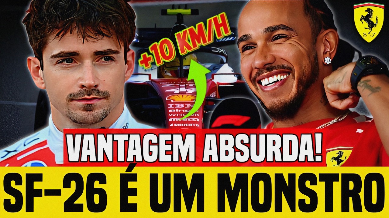 🚨A Ferrari CRIOU o carro PERFEITO para Hamilton e Leclerc? O plano SECRETO para 2026