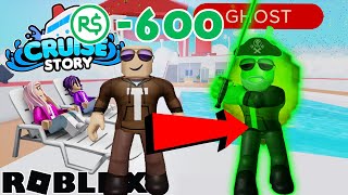 I Spent 600 ROBUX to be the PIRATE! (Secret & Evil Ending) / Roblox: Cruise Story 🛳