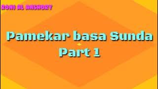 pamekar basa sunda#Roni Al anshory