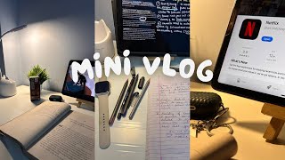 cozy yet productive vlog 📝| shs diaries | writing notes, doing assignments, watching cdrama