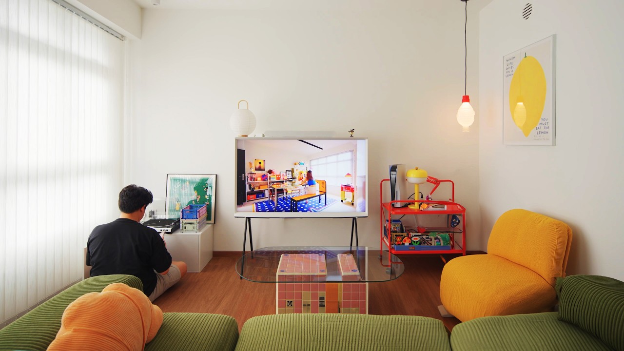 Inside A Marketing Duo's Playful Apartment Filled With Colorful Accents | Singapore