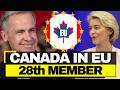 Canada Joins Europe, DITCHES USA - Bloomberg: "EU's 28th Member State"