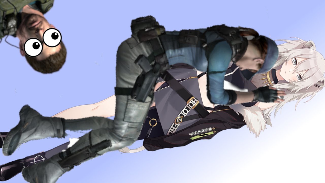 Shishiro Botan cuddles with Jill Valentine