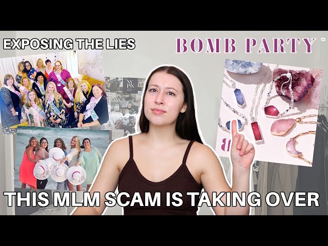 Bomb Party: Multi-level marketing company which hosts parties to