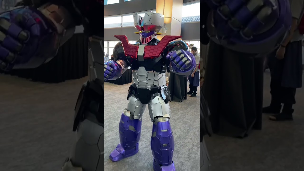 Mazinger Z! Old school anime cosplay fun #cosplay #mazingerz #anime #cosplayer