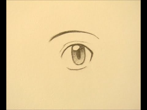 Detailed Step-by-Step: How to Draw Male Anime Eyes