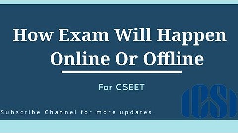 How exam is going to happen ONLINE or OFFLINE, Nov #2021 CSEET, Watch till end || ICSI icsi #Rajpicz