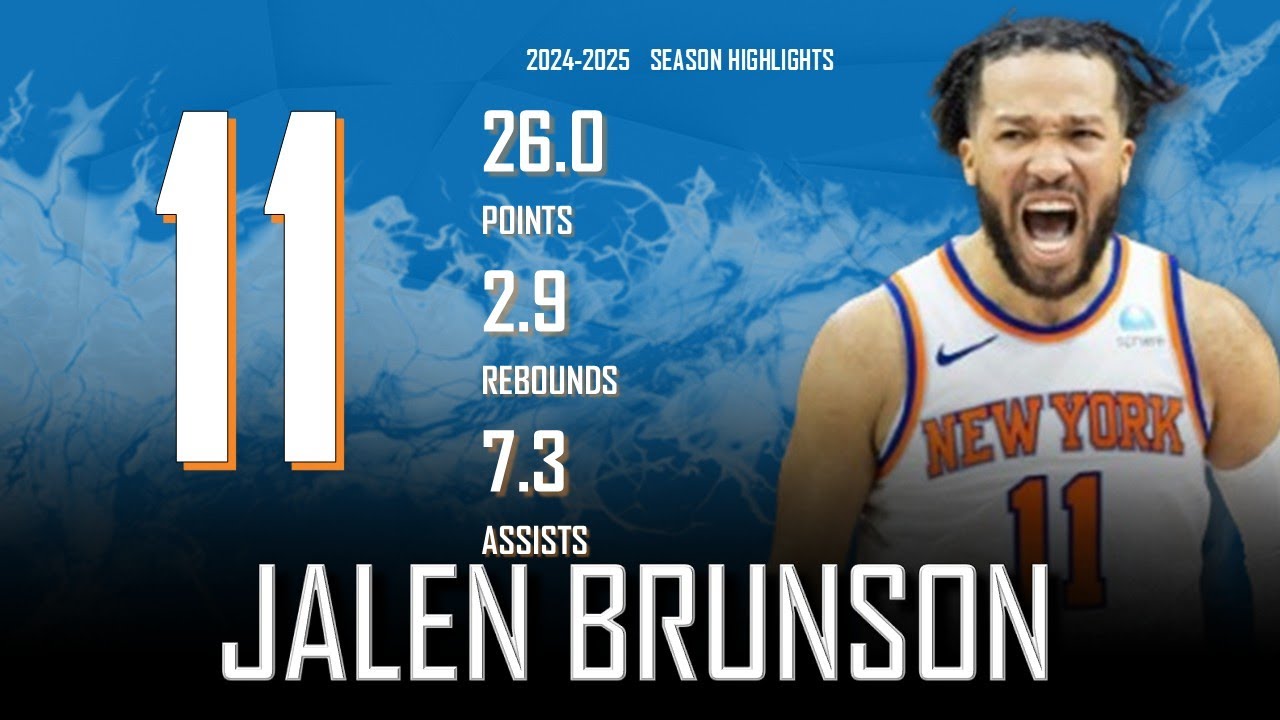 Jalen Brunson || 2024-2025 New York Knicks Highlights