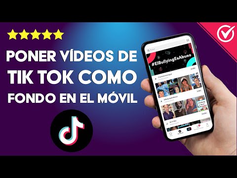 ¿Cómo poner de fondo de pantalla un video de TIKTOK? - Fondo animado