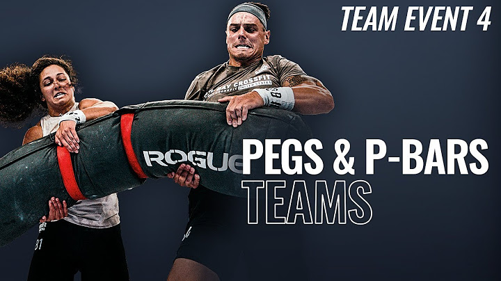 Team Event 4, Pegs & P-Bars — 2022 NOBULL CrossFit Games