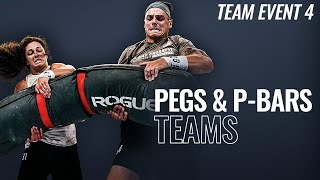 Team Event 4, Pegs & P-Bars - 2022 NOBULL CrossFit Games