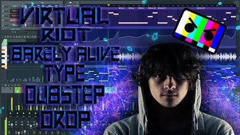 virtual riot barely alive style dubstep drop arrangement walk through in fl studio