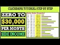 🔥 How To Make $30,000 P/Month With Clickbank Products Without a Website: BRAND NEW Tutorial 🔥