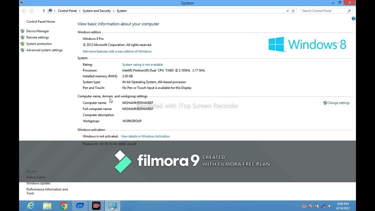 view basic information about your computer - YouTube