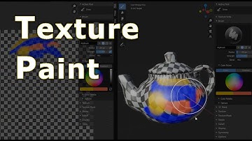 Blender 2.8 - Basic Texture Paint Features (Beginners Crash Course)