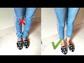 DIY Easy way to make long jean ankle (without cutting & stitching)