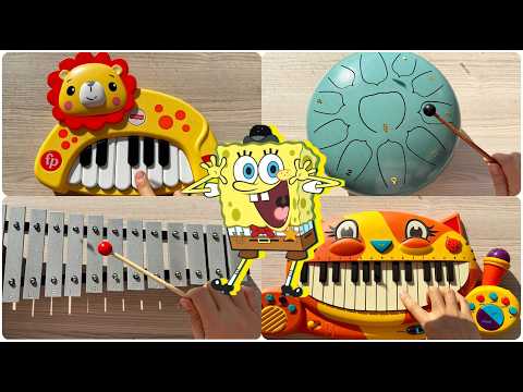 SpongeBob Nose Flute with Cool & Crazy Instruments!