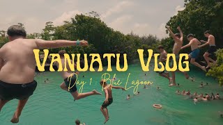 Vanuatu Vlog : Day 1 (Blue Lagoon, Pikinini Bar)