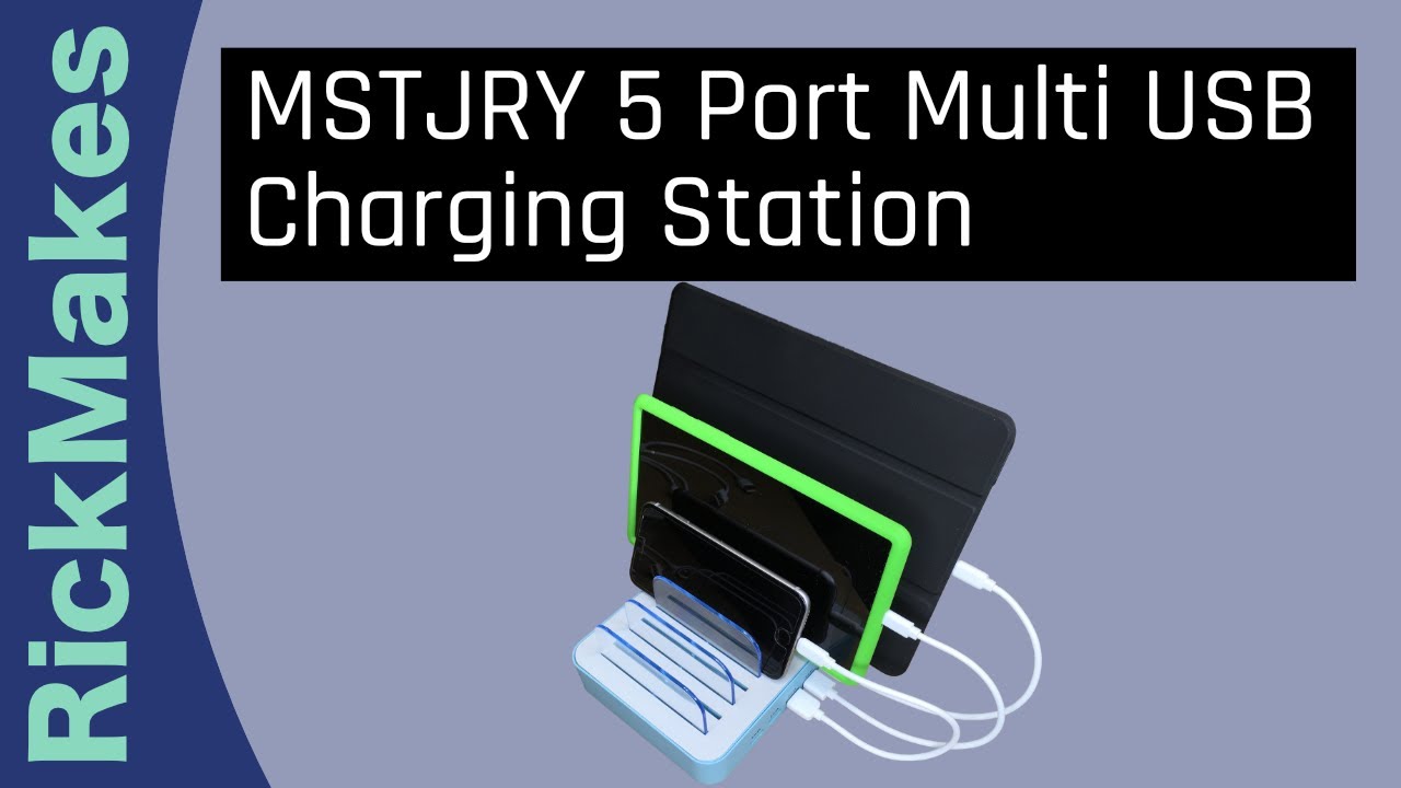 MSTJRY 5 Port Multi USB Charging Station
