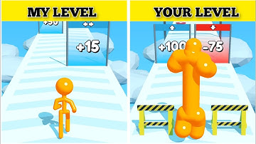 Tall Man Run 3D - All Levels Gameplay Walkthrough Part 1 (Android, iOS) @KLSKINBOX