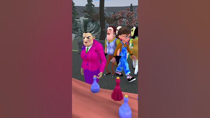 Why didn't she let him in Scary Teacher 3D