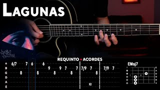 Lagunas - Peso Pluma (REQUINTO + ACORDES) GUITARRA Tutorial | CHORDS