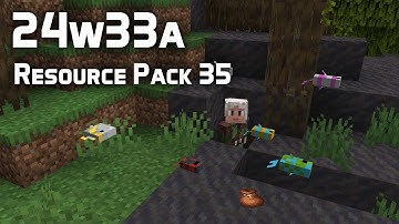 News in Resource Pack Version 35 (24w33a): Emissive Textures!