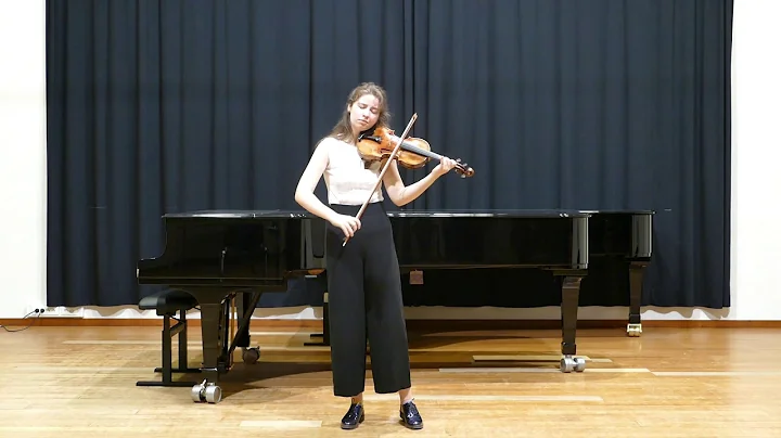 Nadiejda Ettinger Bach Sonata no. 1