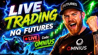 🔴 LIVE Trading, Price Action, GIVAWAYS, Scalping, ICT, NQ, Futures, Day Trading🔥code - omnius