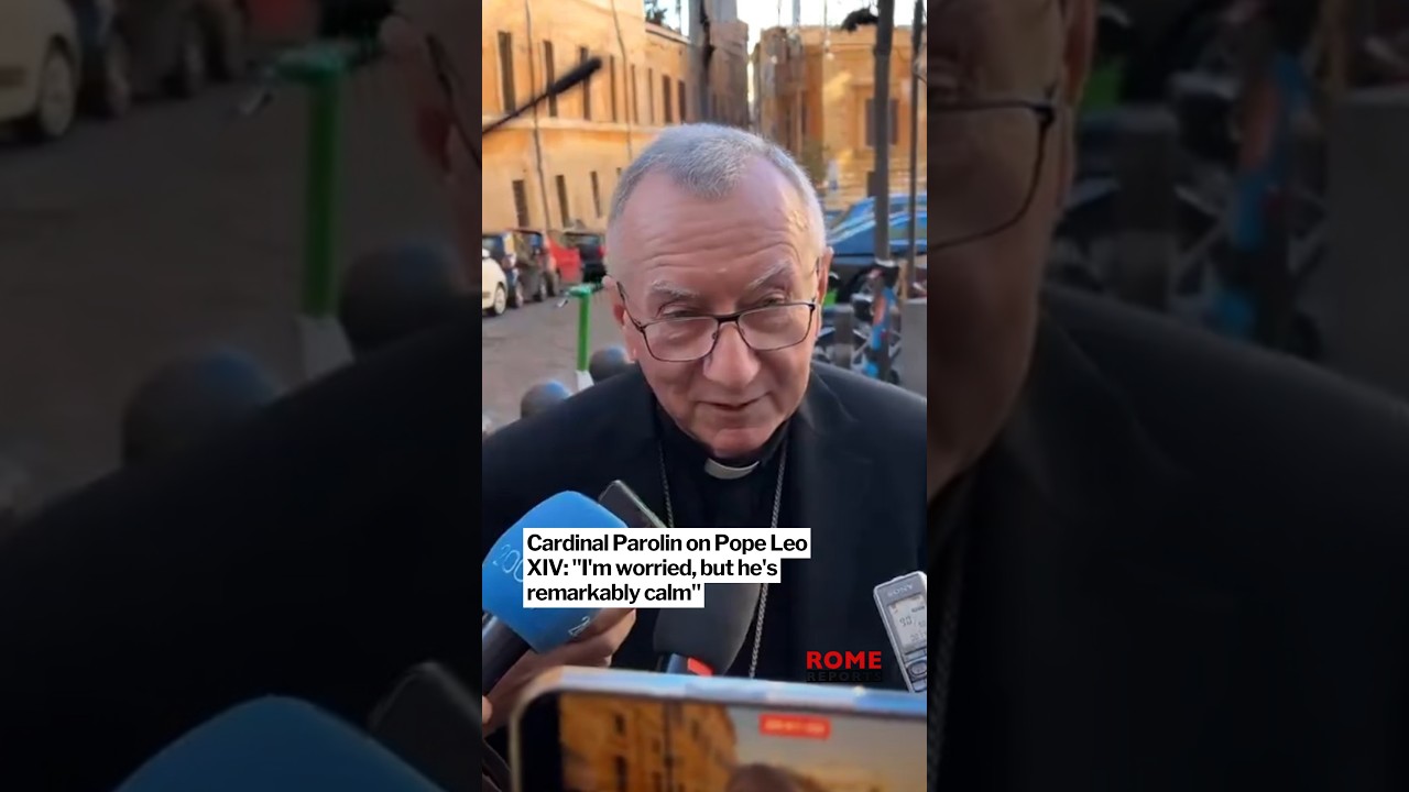 Cardinal Parolin on Pope Leo XIV: "I'm worried, but he's remarkably calm"