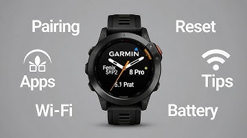 Garmin Fenix 8 Pro – All Tutorials: Pairing, Reset, Wi-Fi, Apps, Battery, & Tips
