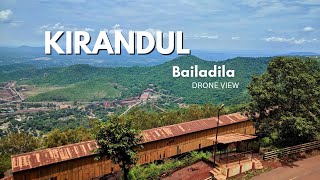Kirandul | Bailadila Small Town of Dantewada | Drone view