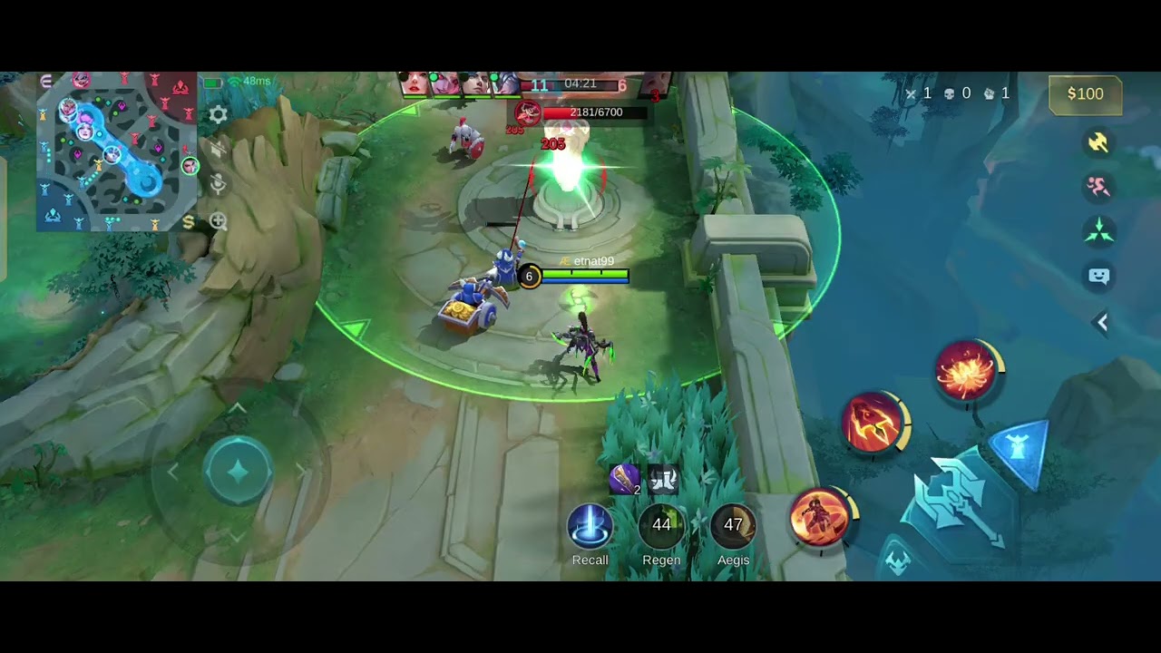 Full macth party rank Damage Hanabi menang cepat