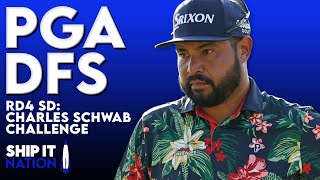 PGA Round 4 Showdown - Charles Schwab Challenge | DraftKings DFS Picks, Plays & Process | 05/31/26