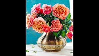 PUZZLE ABOUT Charming bouquet of roses in a vintage vase screenshot 5