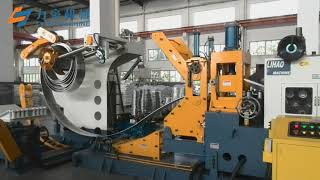 Nclf Thick Plate 3-In-1 Uncoiling Straightening And Feeding Machine For Metal Stamping Lines