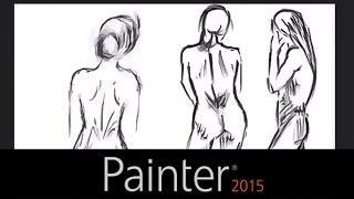 Painter 2015 Particle Feather Sketch Brush featuring Cher Pendarvis
