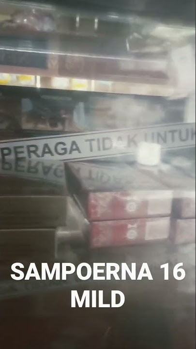 SAMPOERNA 16 MILDSAMPOERNA 16 MILD#shorts