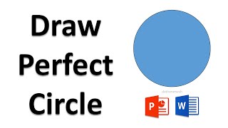 How to Draw Perfect Circle In PowerPoint