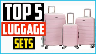Top 5 Best Luggage Sets for International Travel in 2025 Reviews