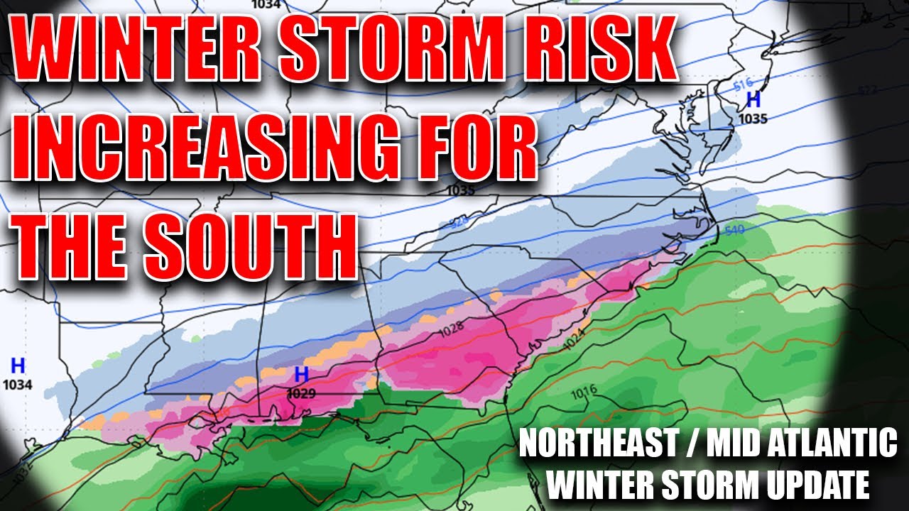 Winter Storm Expected For The South Next Week! Significant Impacts Are ...