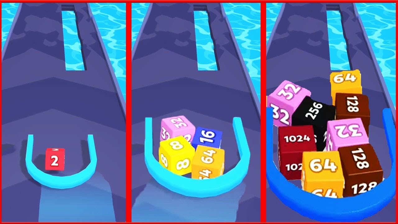 Grab & Merge 2048 3D merge game - Gameplay Walkthrough - Levels 1-20 ...