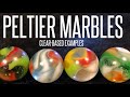 Peltier marbles identification  clear based examples