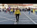 Jerusalema dance challenge - Piața Sfatului Brașov - Ierusalime, casa mea, salvează-mă...