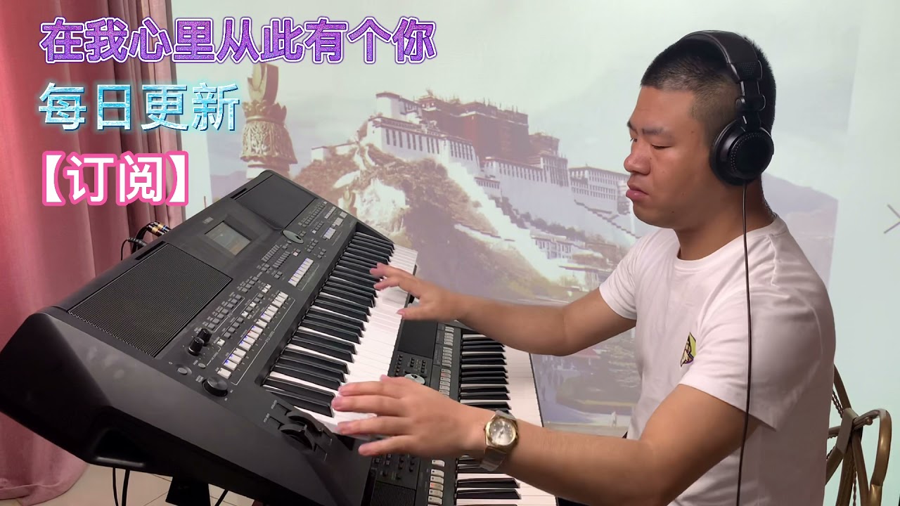 在我心里从此有个你【电子琴演奏】Electronic keyboard performance
